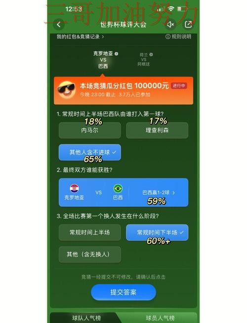 世界杯竞猜怎么玩?实测对比带你了解(世界杯数据) 世界杯竞猜怎么玩?实测对比带你了解(世界杯数据)